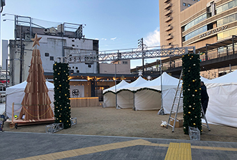 豊田市駅前クリスマスイベント